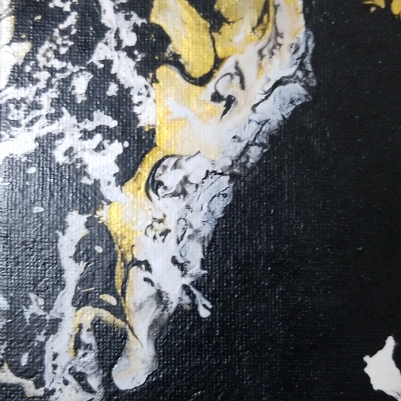 5"x7" Handmade Paint Pour - Picture 2 of 6